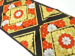 アンティーク　菱華紋織出し袋帯（材料）